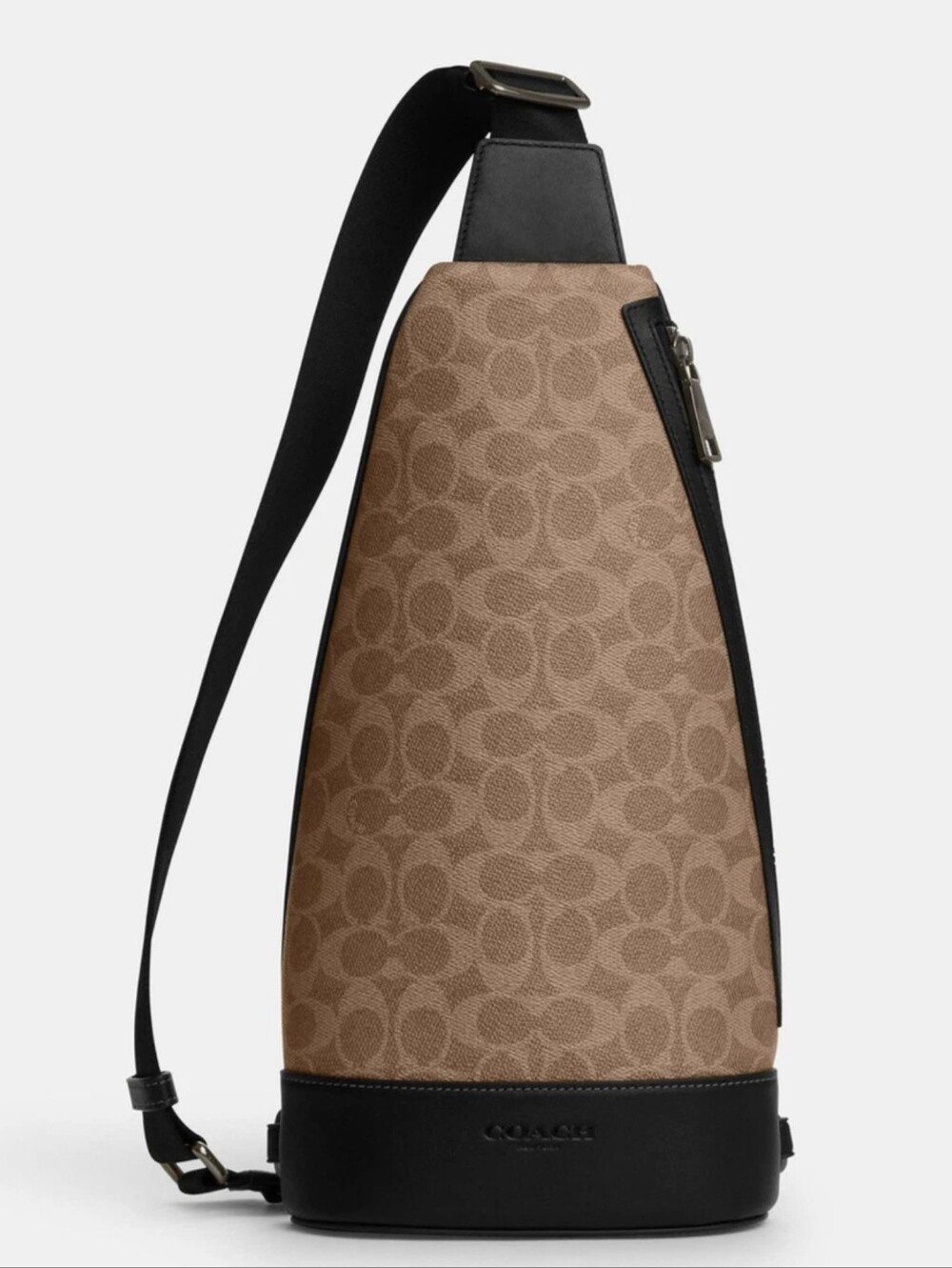 Coach Dominic Sling Pack In Signature Canvas